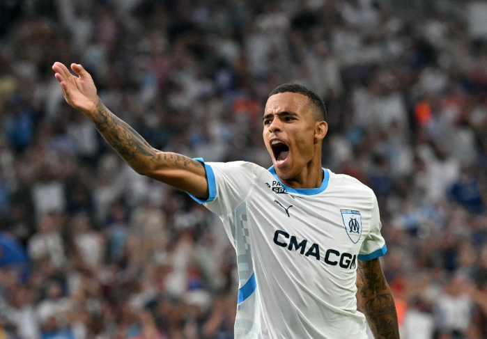 Marseille vinner 2-0 over Nantes, Greenwoods mål får hele stadion til å eksplodere